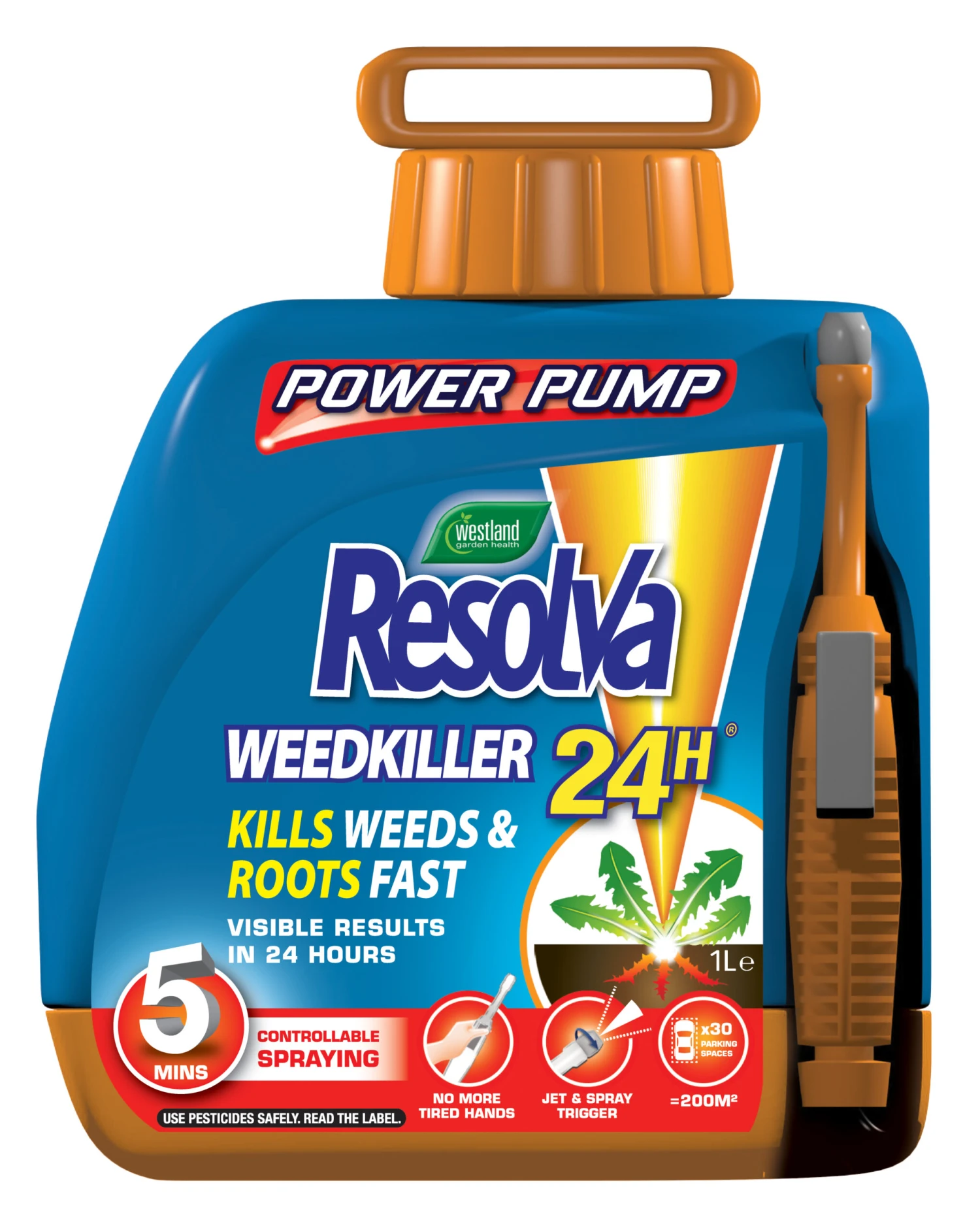 Westland Resolva Weedkiller 24H Power Pump 1 Westland Resolva Weedkiller 24H Power Pump