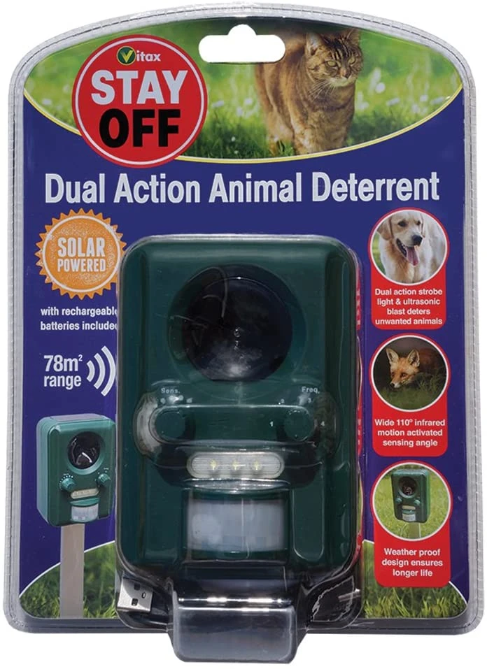 Stay Off Ultrasonic Animal Deterrent 1 Stay Off Ultrasonic Animal Deterrent