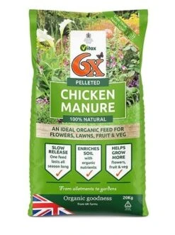 6X Pelleted Chicken Manure - 20Kg