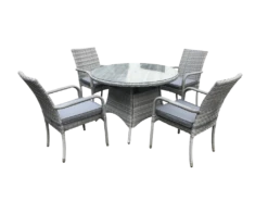 Tuscany Round Dining 4 Seat Set