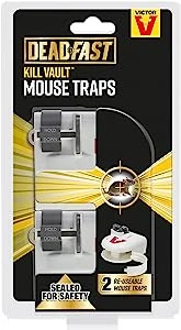 Deadfast Kill Vault Mouse Traps X 2