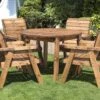 Four Seater Circular Table Set