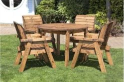 Four Seater Circular Table Set