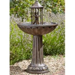 Dancing Couple Solar Water Feature