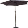Pagoda 2.5m Crank & Tilt Parasol - Brown