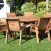 Eight Seater Circular Table Set